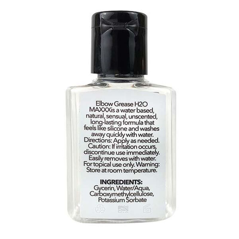 H2O Maxxx Lubricant Gel Travel Size 24ml Water-Based Sexual Wellness Product Water Based Lube