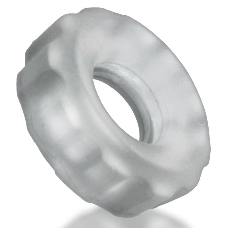 Super Hunkyjunk Three Piece Cockrings Clear Ice COCK RING Set