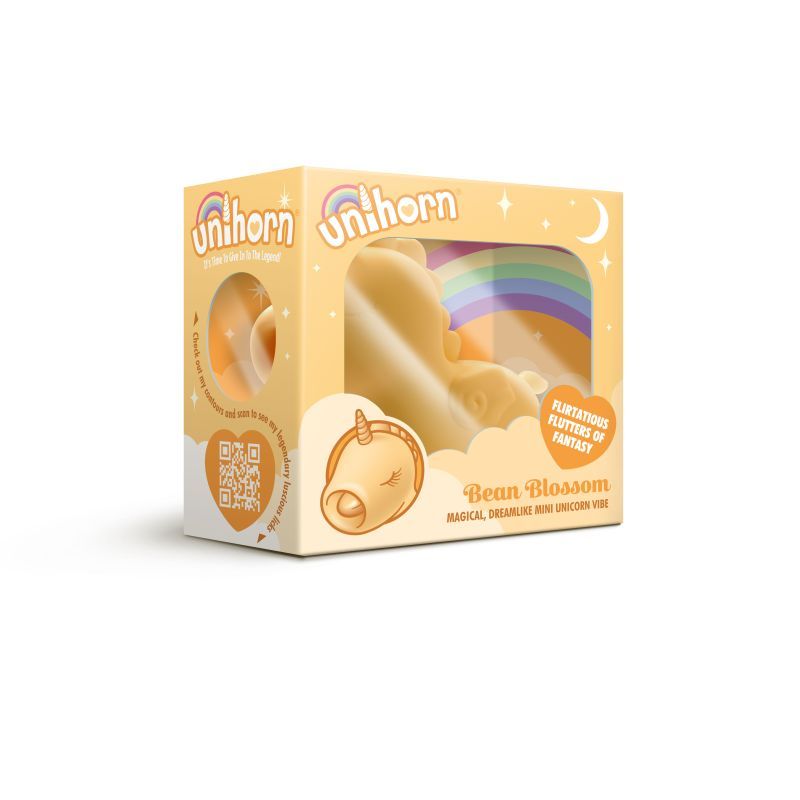Unihorn Bean Blossom Flickering Tongue Unicorn Vibe – Playful Vibrator > Sex Toys For Ladies > Clitoral Vibrators and Stimulators