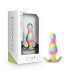 Avant Kaleido (Lime) – Ultrasilk Smooth Silicone Curved Vibrator > Anal Range > Vibrating Butt Plugs