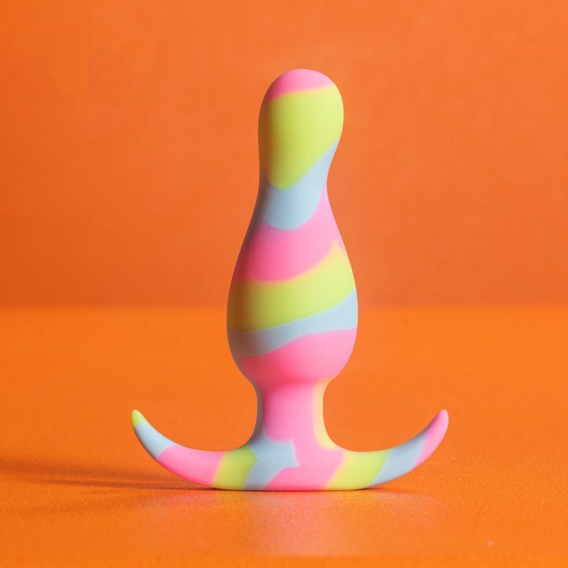 Avant Kaleido (Lime) – Ultrasilk Smooth Silicone Curved Vibrator > Anal Range > Vibrating Butt Plugs