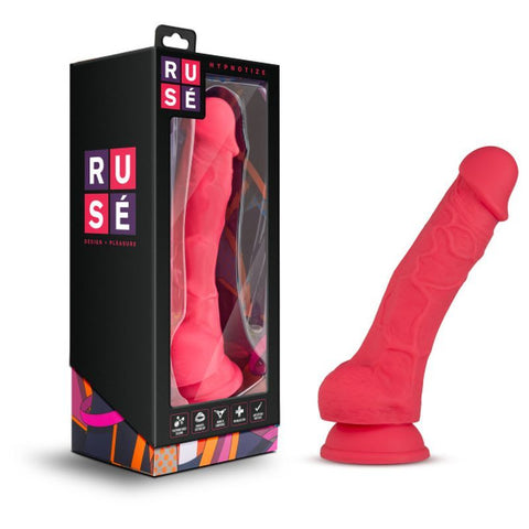 Ruse Hypnotize Cerise Dildo 7.5 Inch Realistic Toy DONGS