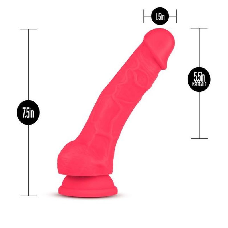 Ruse Hypnotize Cerise Dildo 7.5 Inch Realistic Toy > Dildos > Realistic Dildos