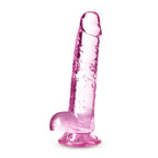 Naturally Yours Crystaline 7 Inch Dildo with Suction Cup Base > Dildos > Realistic Dildos