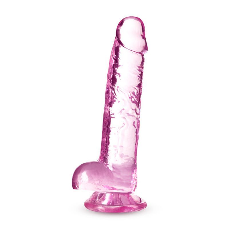 Naturally Yours Crystaline 7 Inch Dildo with Suction Cup Base > Dildos > Realistic Dildos