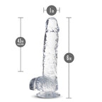 Naturally Yours Crystaline (Diamond) 6 Inch Dildo – Lifelike Dildo > Dildos > Realistic Dildos