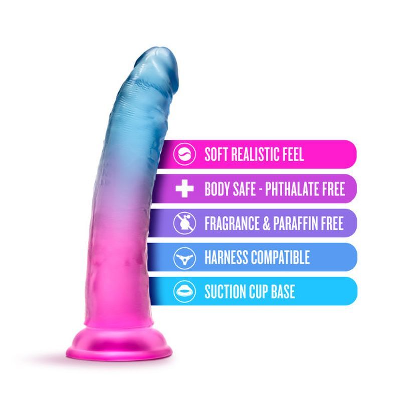 B Yours Beautiful Sky 7 Inch Realistic Suction Cup Dildo > Dildos > Realistic Dildos