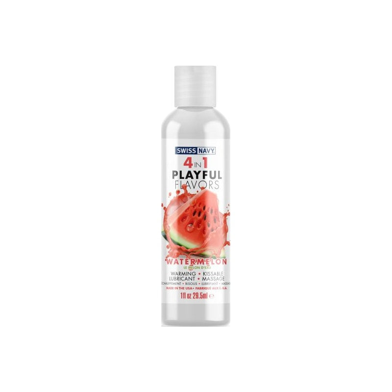 Playful Flavours 4 In 1 Watermelon 1oz/29.5ml Default Title Flavoured Lube