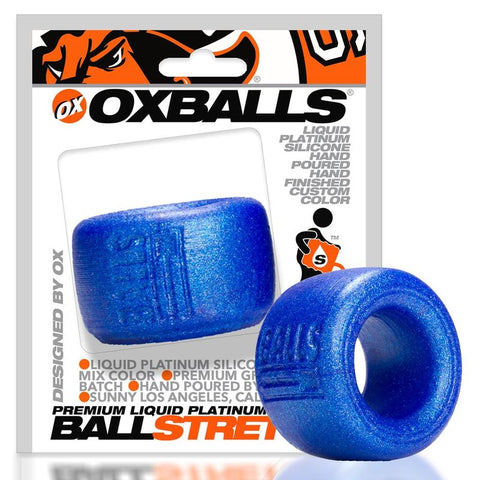 Balls T Ballstretcher Blueballs Silicone Enhancer Blue Ball Stretcher