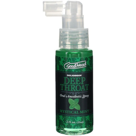 Goodhead Deep Throat Spray Mystical Mint 2 Fluid Ounces Oral Gels & Sprays