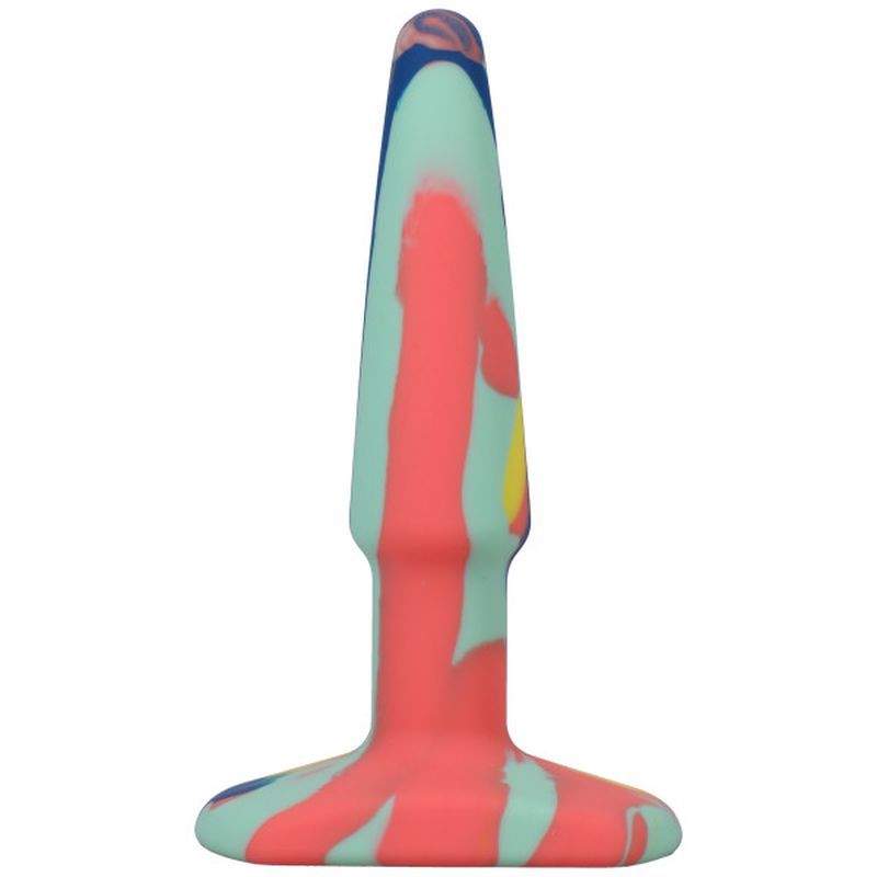 Groovy Silicone Anal Plug 4 Inch Sunrise Default Title Butt Plugs