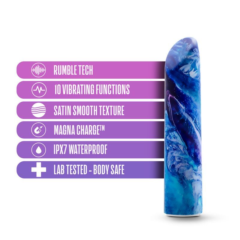 Limited Addiction Mesmerize Power Vibe Azure Wireless Vibrator BULLETS