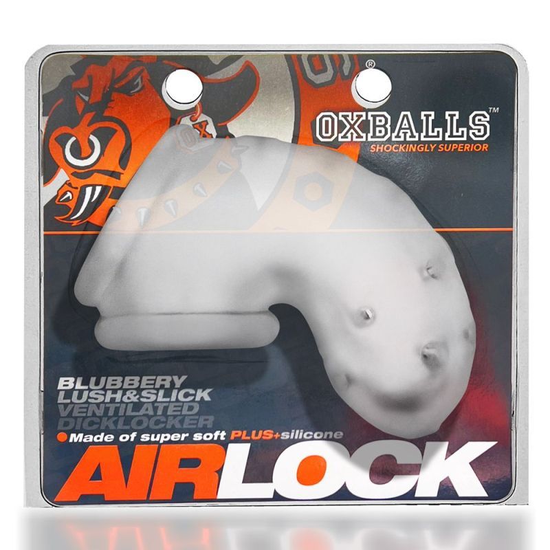 Airlock Air-Lite Vented Clear Ice Lightweight Male Chastity Device > Bondage Gear > Male Chastity