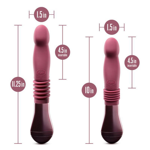 Temptasia Trixie (Wine) – Thrusting Dildo > Dildos > Thrusting Dildos