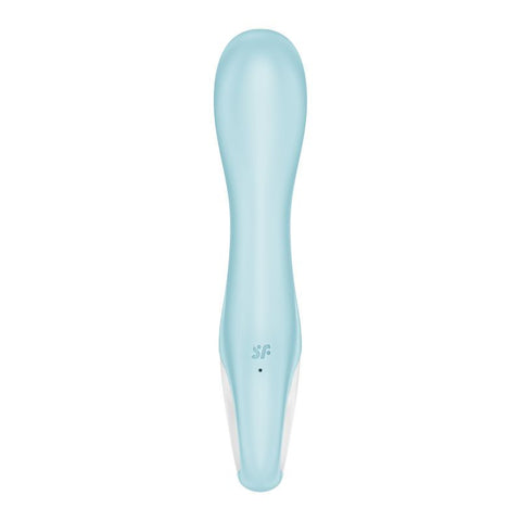Satisfyer Air Pump Vibrator 5+ Blue 15mm Inflatable Shaft > Sex Toys For Ladies > G-Spot Vibrators