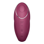 Satisfyer Tap and Climax 1 Lay-On Vibrator Red