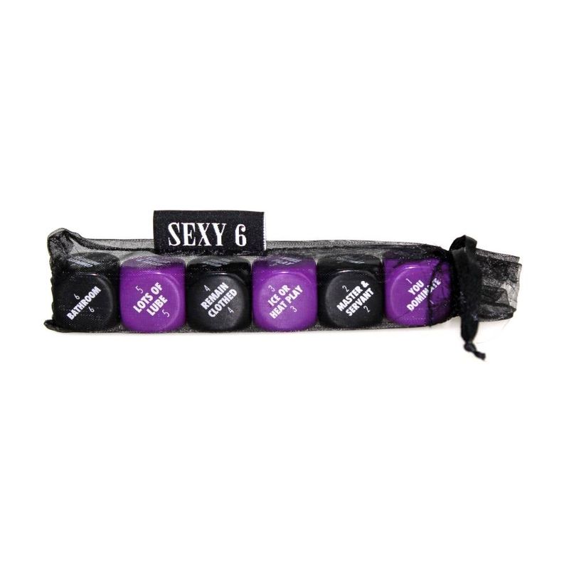 Sexy 6 Dice Kinky Edition – Adult Game > Novelties > Games