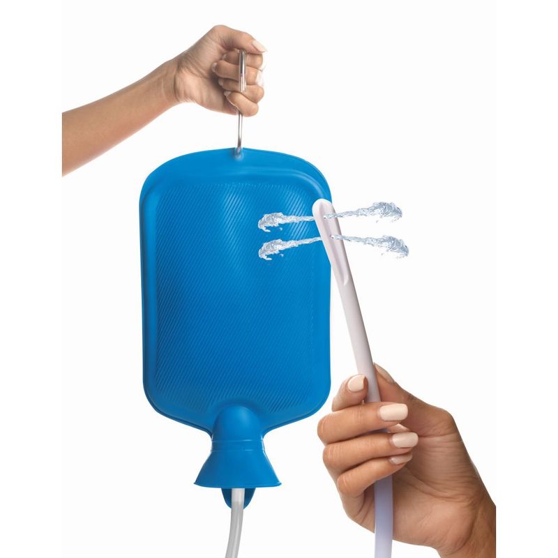 Deluxe Shower Enema Bag and Nozzle Kit > Essentials > Douches