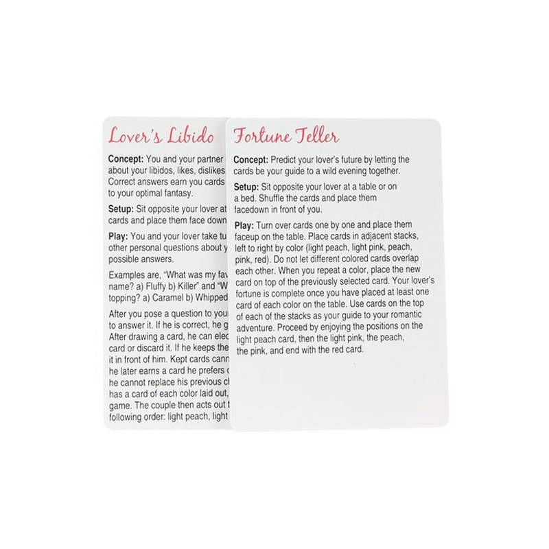 The Oral Sex Card Game with 50 Unique Positions Gag Gifts & Novelties