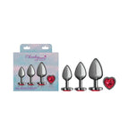 Viben Red Heart Gem Anal Trainer Kit with Three Sizes > Anal Range > Butt Plug Kits