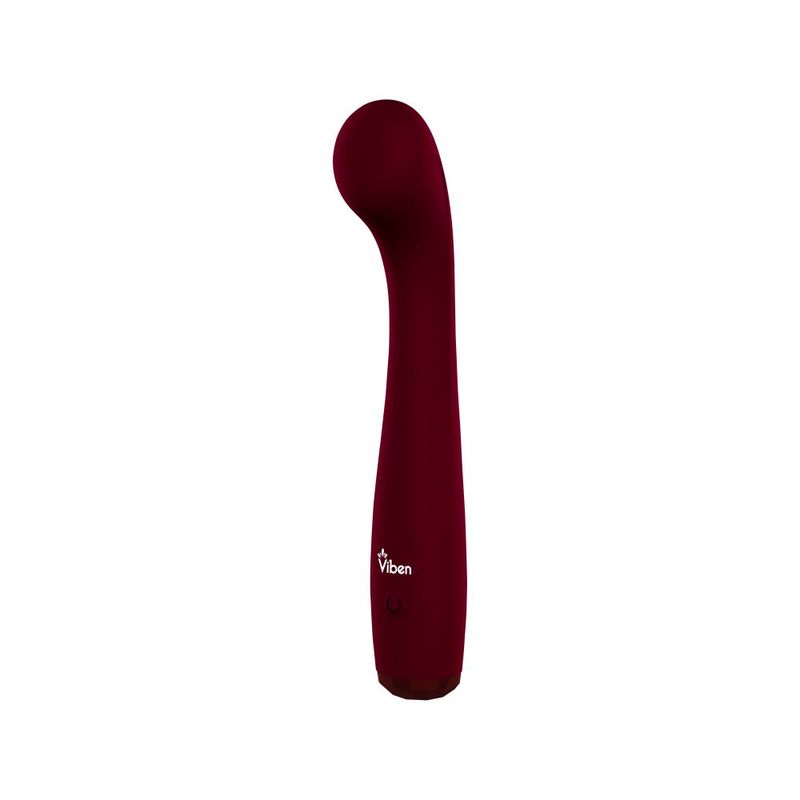 Viben Devotion Ruby G-Spot Vibrator for Intense Pleasure Red Electric Massager