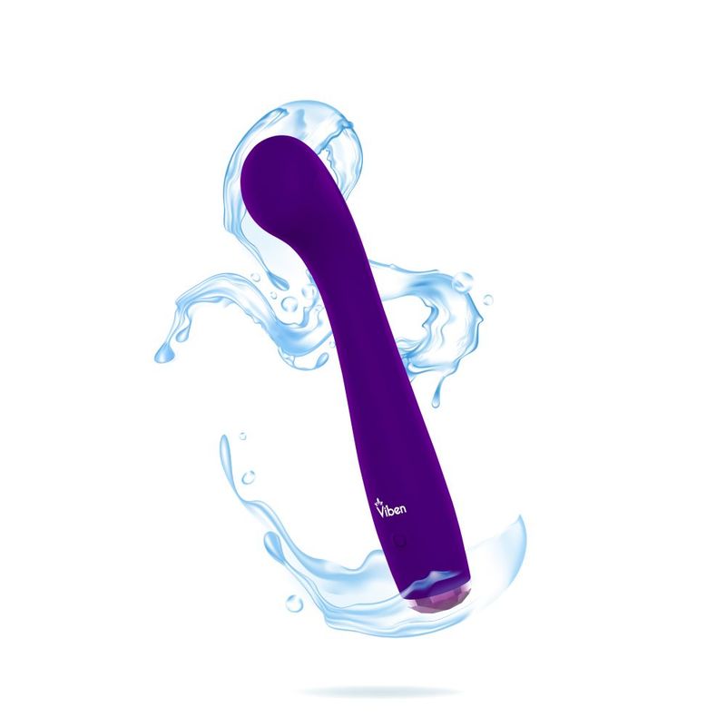 Viben Devotion Violet G-Spot Vibrator – Smooth Silicone Intense Stimulation Device > Sex Toys For Ladies > G-Spot Vibrators