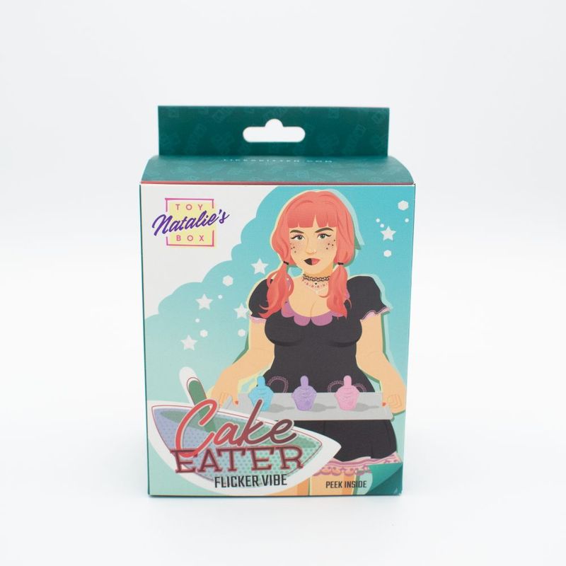 Like A Kitten Cake Eater Blue Clit Flicker Stimulator Toy > Vibrators > Finger Vibrators