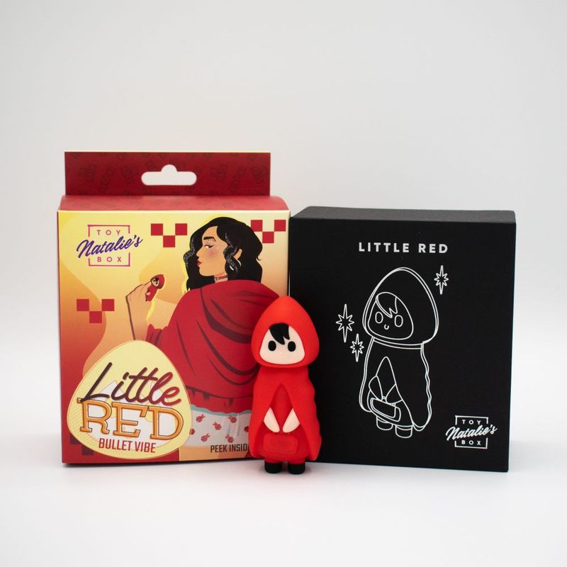 Little Red Bullet Vibrator Compact Pocket-Sized Adult Toy BULLETS