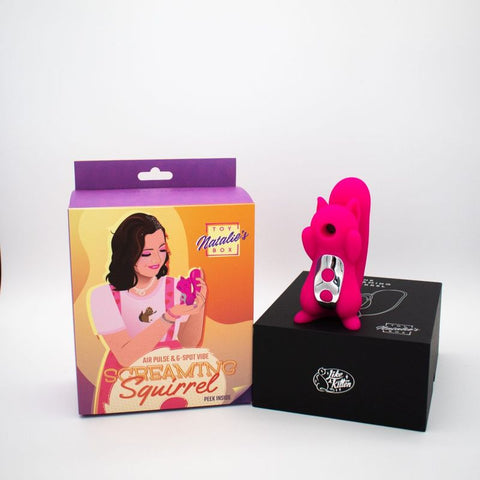 Screaming Squirrel Air Pulse G-Spot Vibrator for Adults AIR PULSATION
