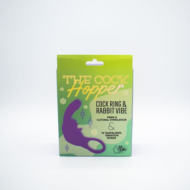 Cock Hopper Vibrating Cock Ring with Rabbit Bullet Stimulator Cock Rings Vibrating