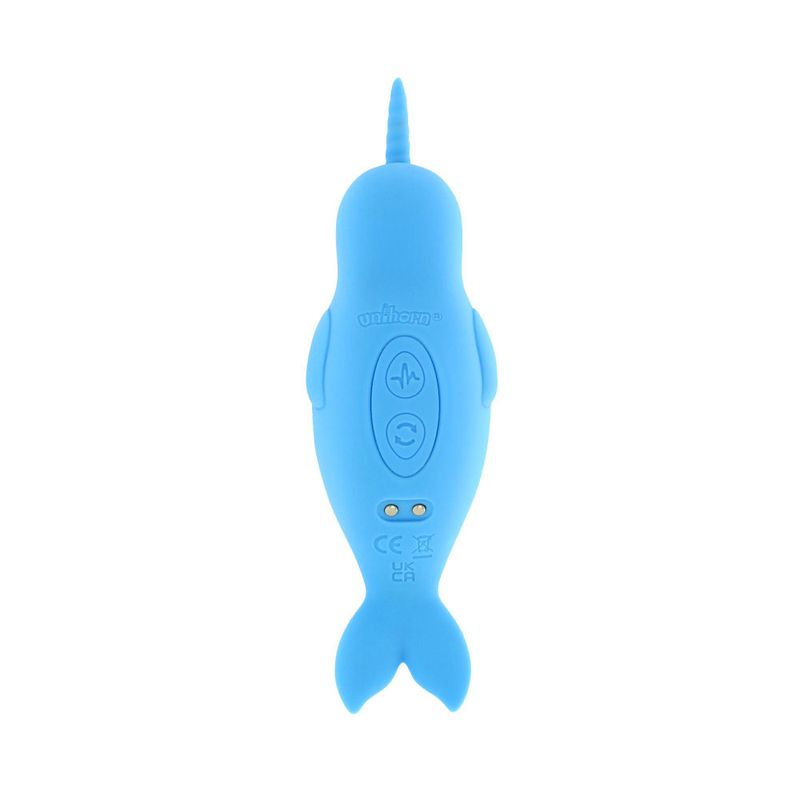 Unihorn of the Sea Neigh Mo Narwhal – Silicone Dual Motor Vibrator > Vibrators > Ladies > Clitoral Vibrators and Stimulators
