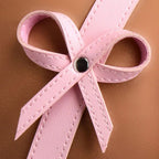 Bondage Harness with Bows (Pink) – Medium/Large Vegan Faux Leather Harness > Clothes > Womens Harnesses