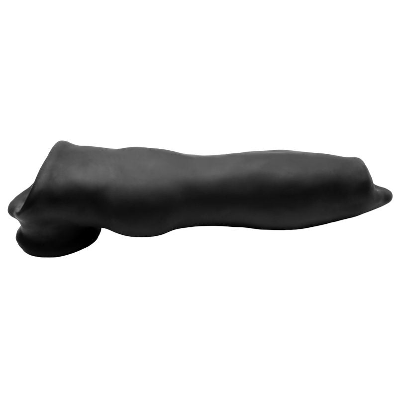 Fido Velvet-Smooth Beast Night 9-Inch Cocksheath Black Penis Extension & Sleeves