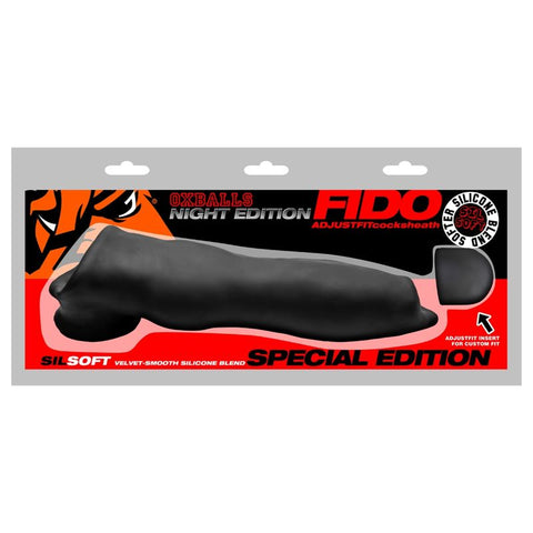 Fido Velvet-Smooth Beast Night 9-Inch Cocksheath Penis Extension & Sleeves