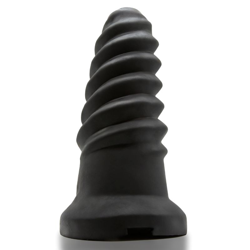 Screwdhole Screwd-In Open Tip Masturbator Night for Intense Pleasure Black Masturbation Aids for Males