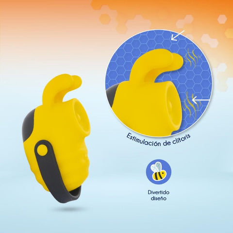 Bumblebee Shaped Yellow Vibrator for Intense Pleasure > Vibrators > Finger Vibrators