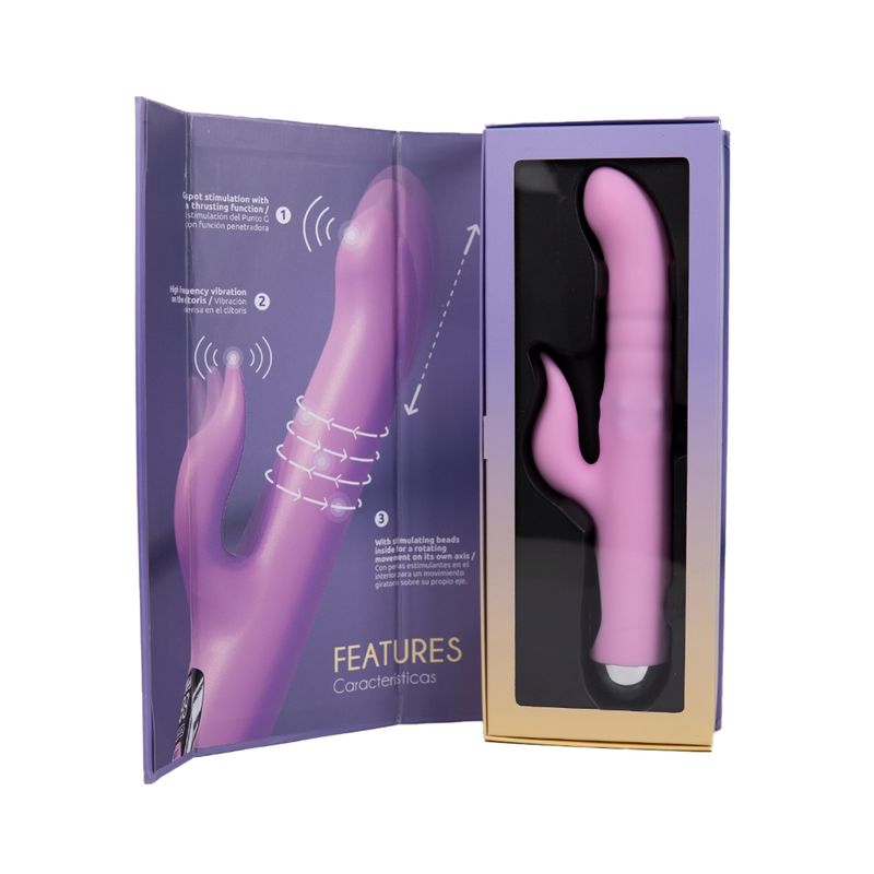 Osma Majestic Pro 10 Mode Pearl Rabbit Vibrator > Vibrators > Ladies > Rabbit