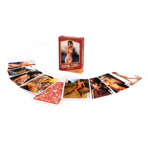 Nude Adult Playing Cards Featuring Glamorous Nude Models Set