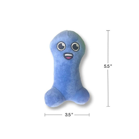 Suck a Bag of Dicks Plushy Pillow with Five Plush Dicks Gag Gifts & Novelties