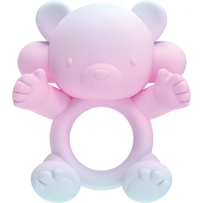 Bear Hug Ultra Vibrating Cock Ring with 20 Frequencies USB Charge Cock Rings Vibrating