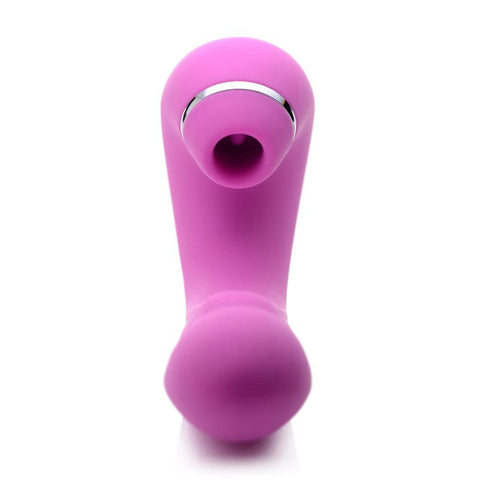 Inmi Shegasm 5 Star Tapping G-Spot Vibe with Suction Pink > Sex Toys For Ladies > G-Spot Vibrators