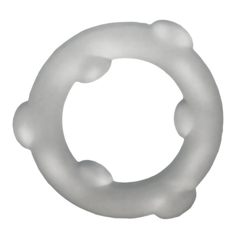 Oxballs Spinner – Mega-Stretch Silicone Cock Ring Clear > Cock Ring > Single