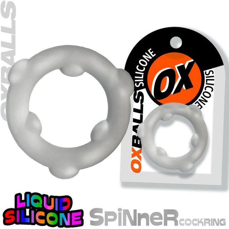 Oxballs Spinner – Mega-Stretch Silicone Cock Ring > Cock Ring > Single