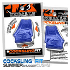 Cocksling Fit (Black) – Slim Adjustable Strap-On Cock Sling > Cock Ring > Sling