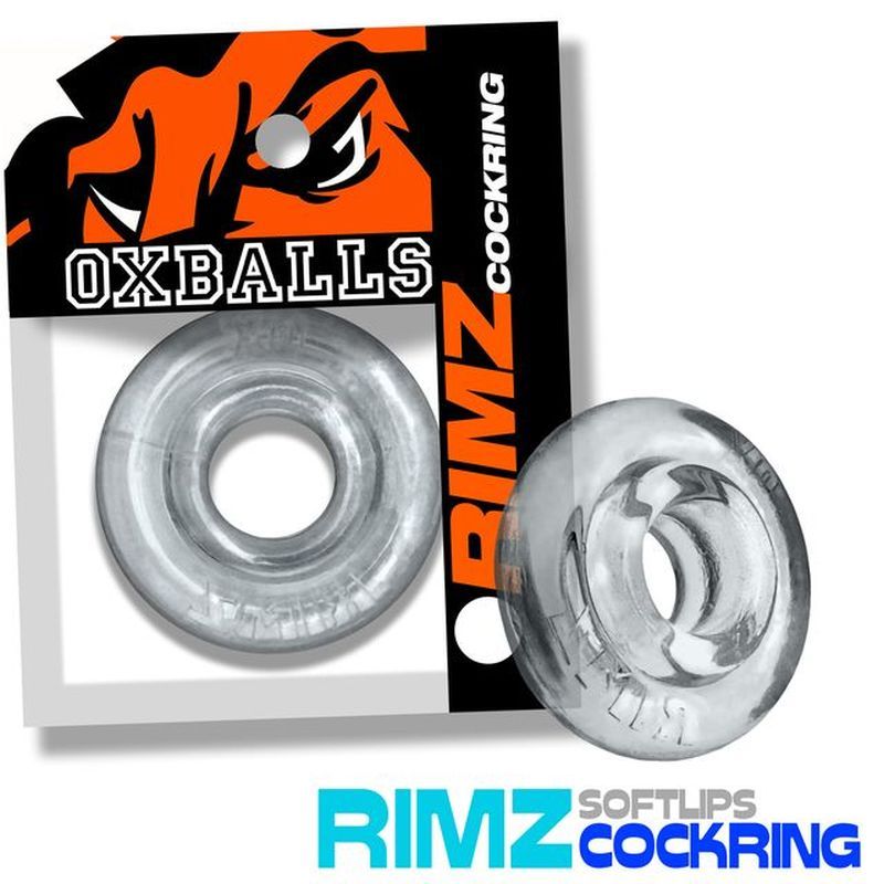 Rimz Single Ring (Black) – Comfortable Plush Cockring > Cock Ring > Single