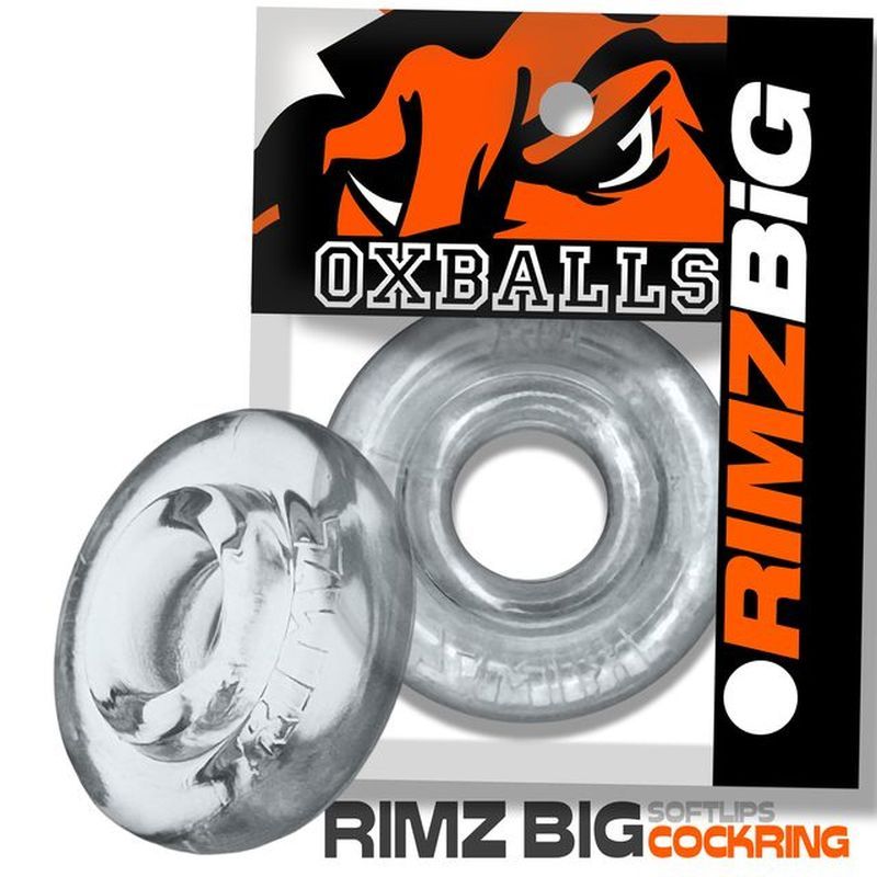 Rimz Big Single Ring (Black) – Larger Comfort-Fit Cockring > Cock Ring > Single