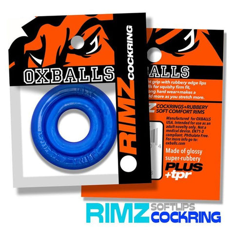 Rimz Big Single Ring (Black) – Larger Comfort-Fit Cockring > Cock Ring > Single