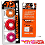 Rimringz Multi Size 3 Pack – Plush Soft Comfort Cockring Set > Cock Ring > Sets