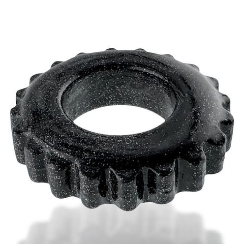 Plushy Single Ring (Black Mica) – Cushy Flexible Cock Ring COCK RINGS