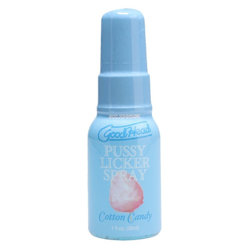 GoodHead Pussy Licker Spray Cotton Candy 29ml Sweet Flavored Oral Gel Spray > Lube > Oral Gels & Sprays